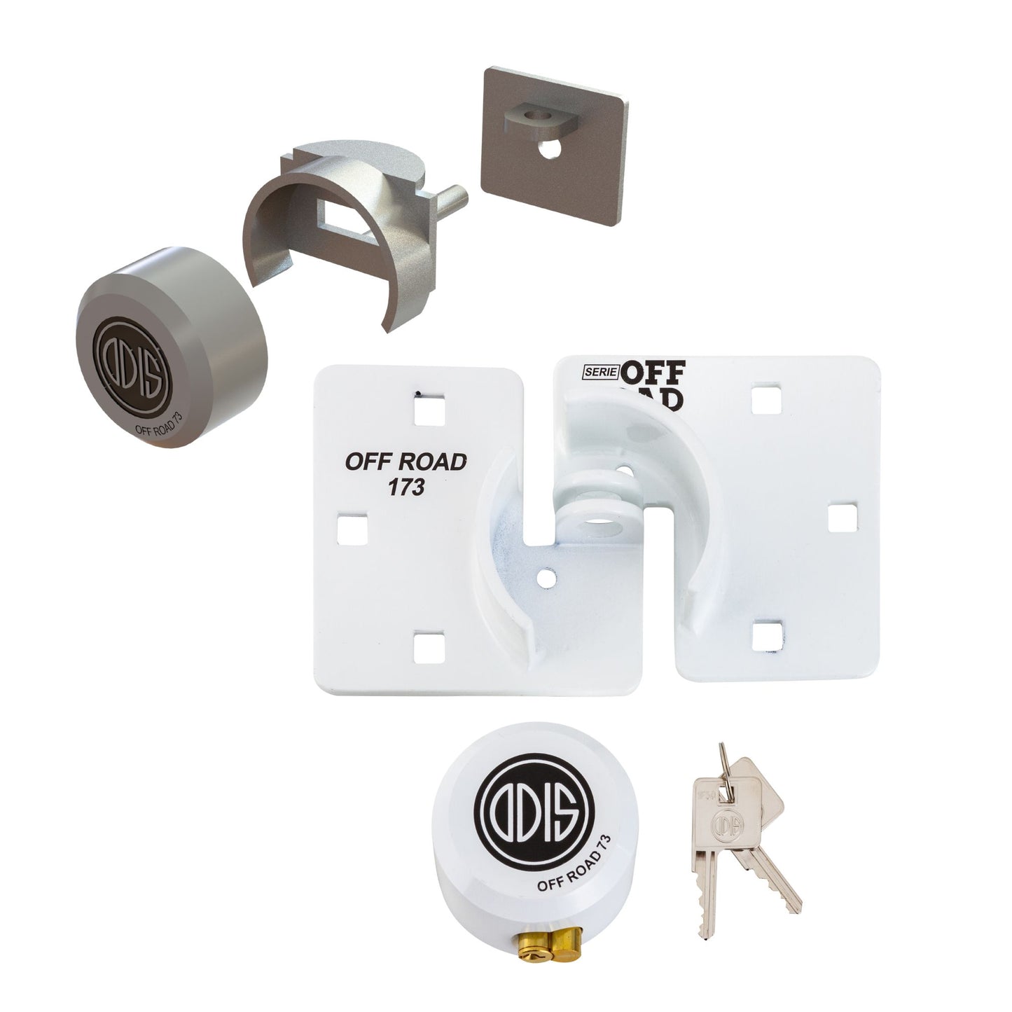 Kit Vanlock: Candado Camioneta + Candado Cortina Negocio