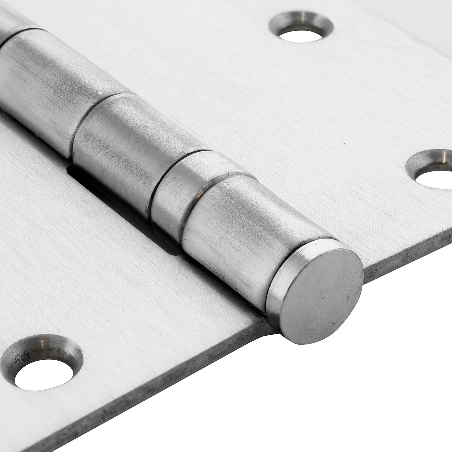 Pack 3 Bisagras Fierro Odis Con Rodamiento 3,5”×3,5”×2,2mm - Plata