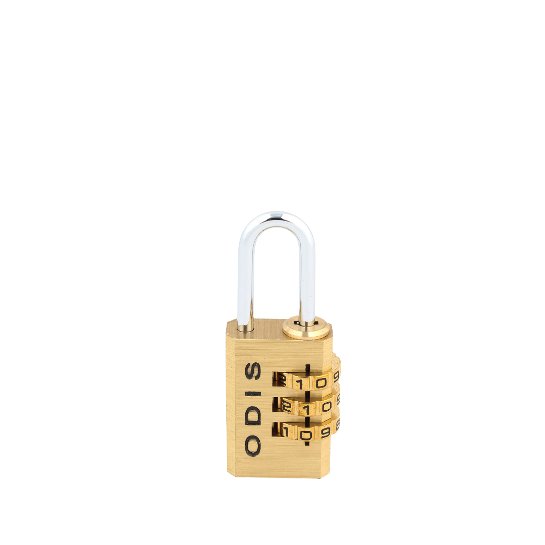 Candado con clave Odis 21mm 3 Diales Maleta Casillero