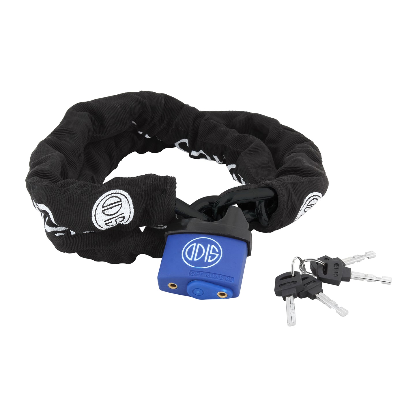 Kit Moto Off Road Odis: Candado 50mm + Cadena 10mmx110cm