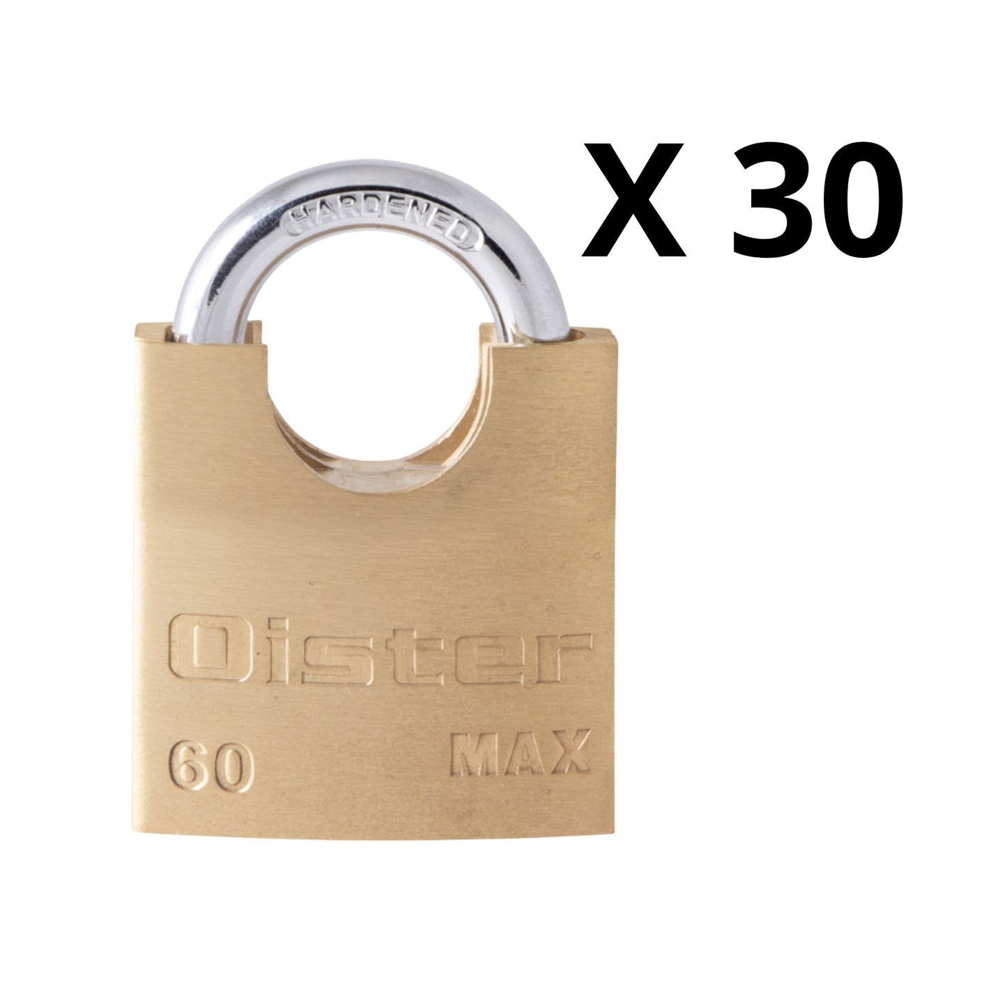 Pack 30 Candados Oister MAX con Hombros 60mm