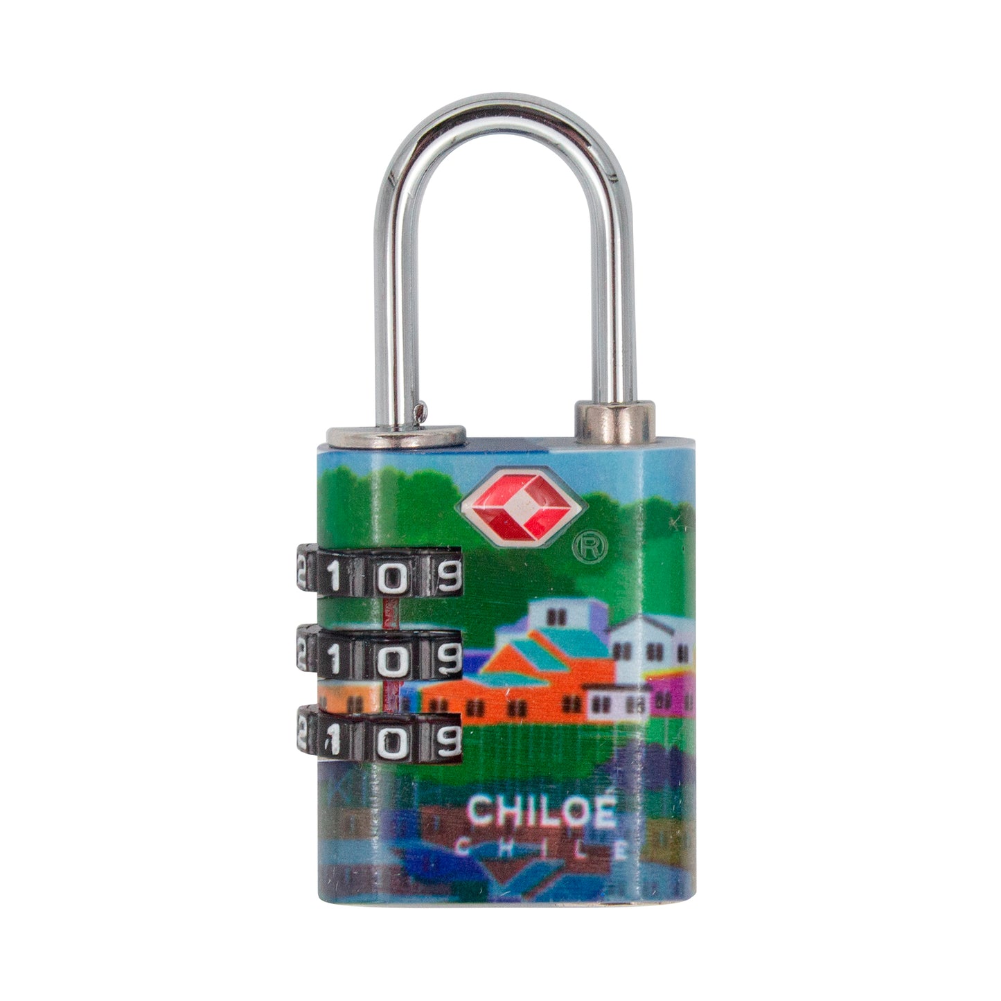 Candado Odis TSA Viaje Maleta 30mm con clave Línea Explora - Chiloé