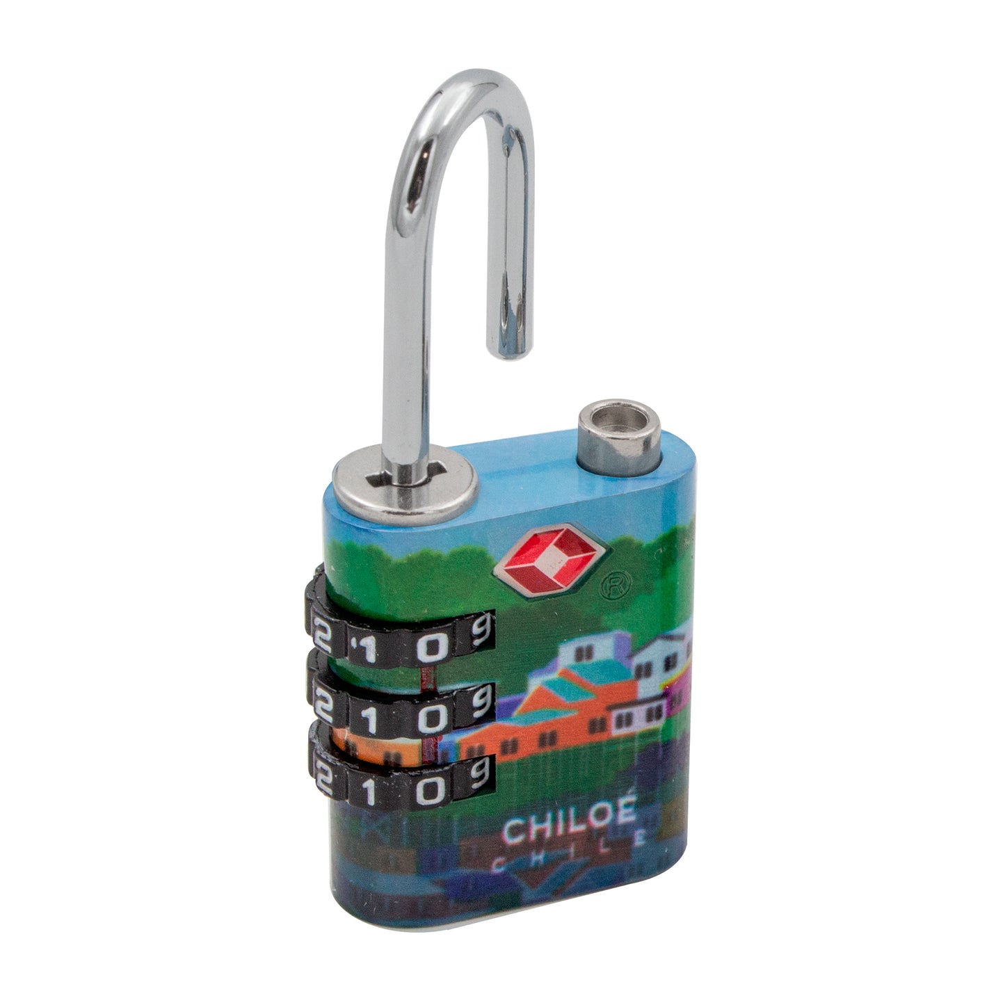 Candado Odis TSA Viaje Maleta 30mm con clave Línea Explora - Chiloé