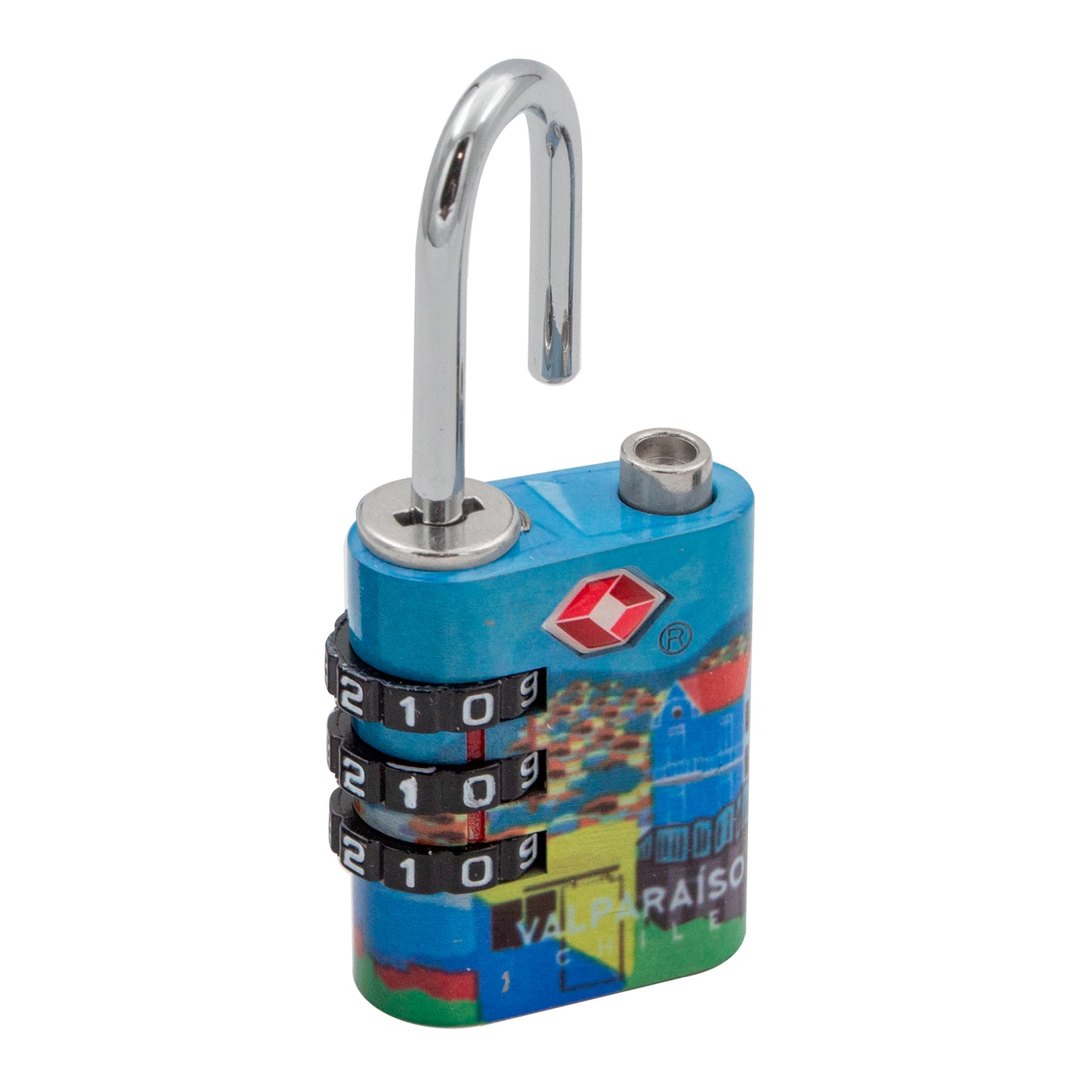 Candado Odis TSA Viaje Maleta 30mm con clave Línea Explora - Valparaíso