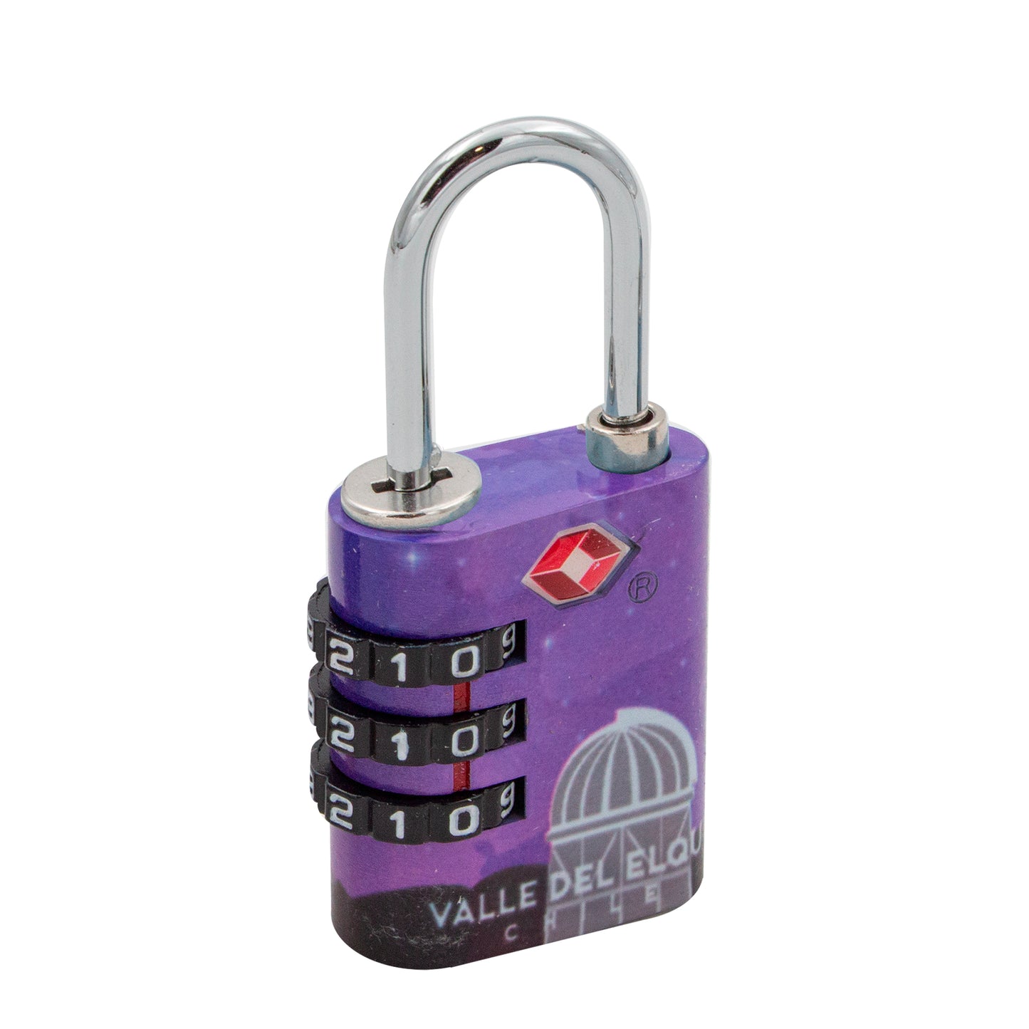 Candado Odis TSA Viaje Maleta 30mm con clave Línea Explora - Valle del Equi