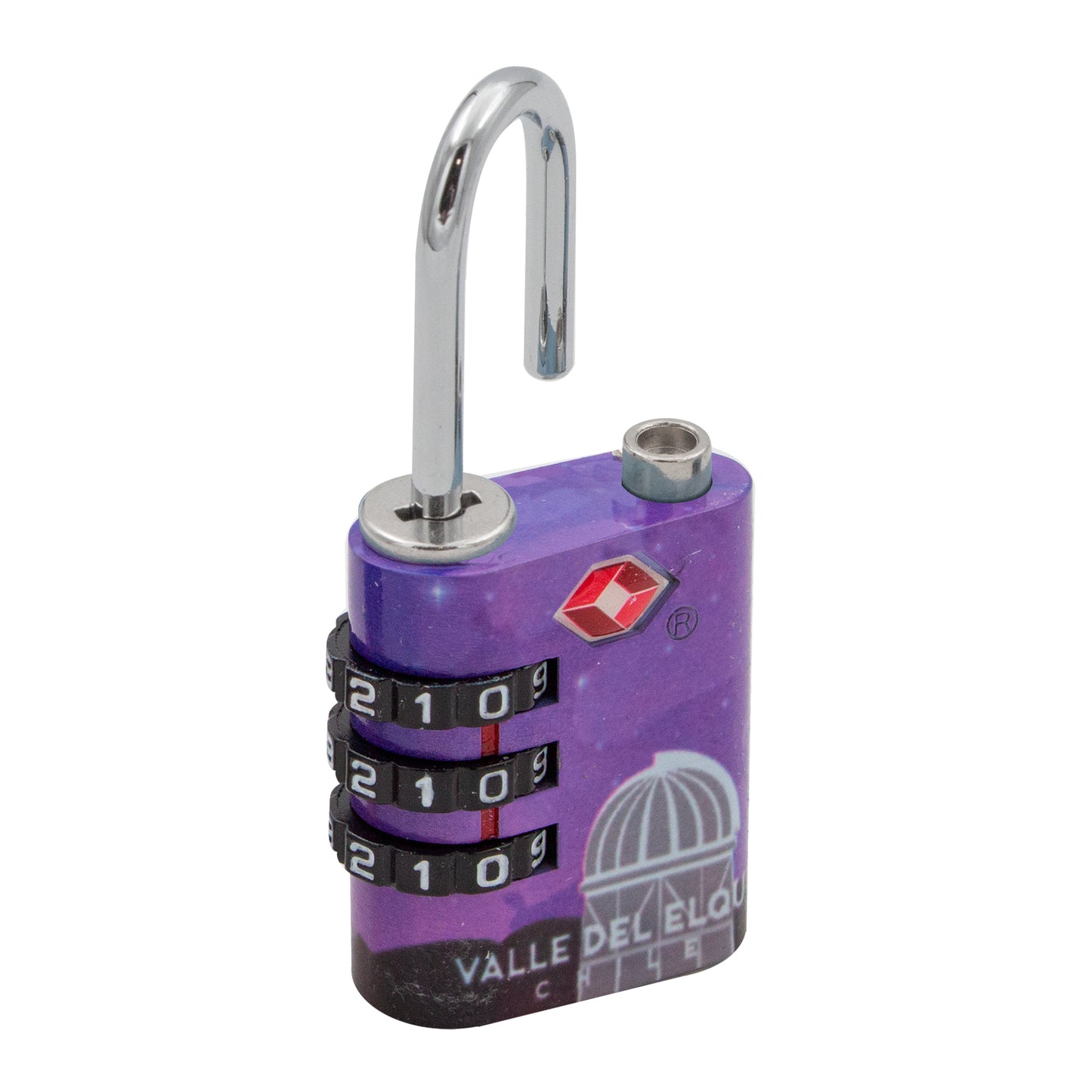 Candado Odis TSA Viaje Maleta 30mm con clave Línea Explora - Valle del Equi