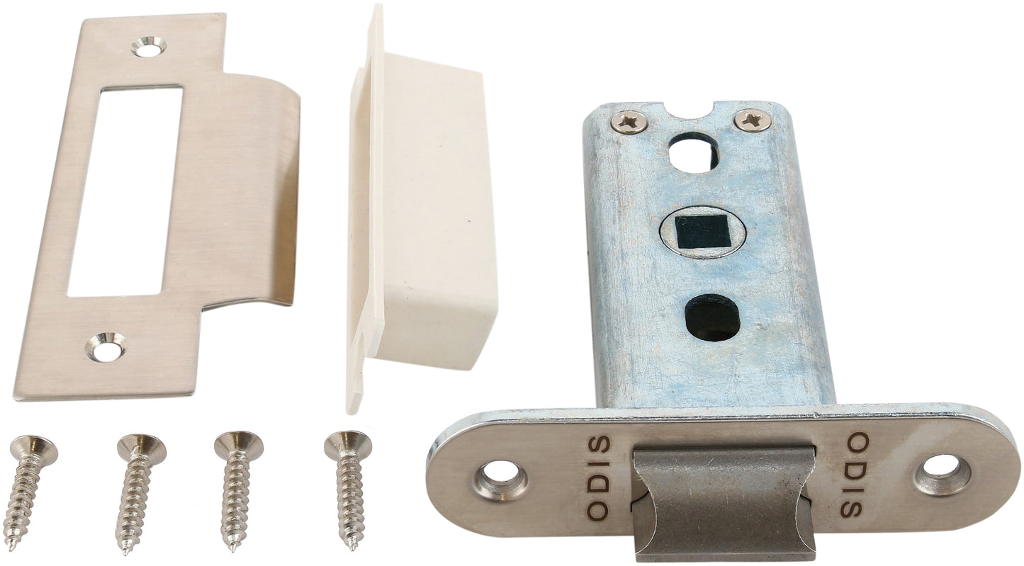 Cerradura Embutir Odis 301 Simple Paso - Plata