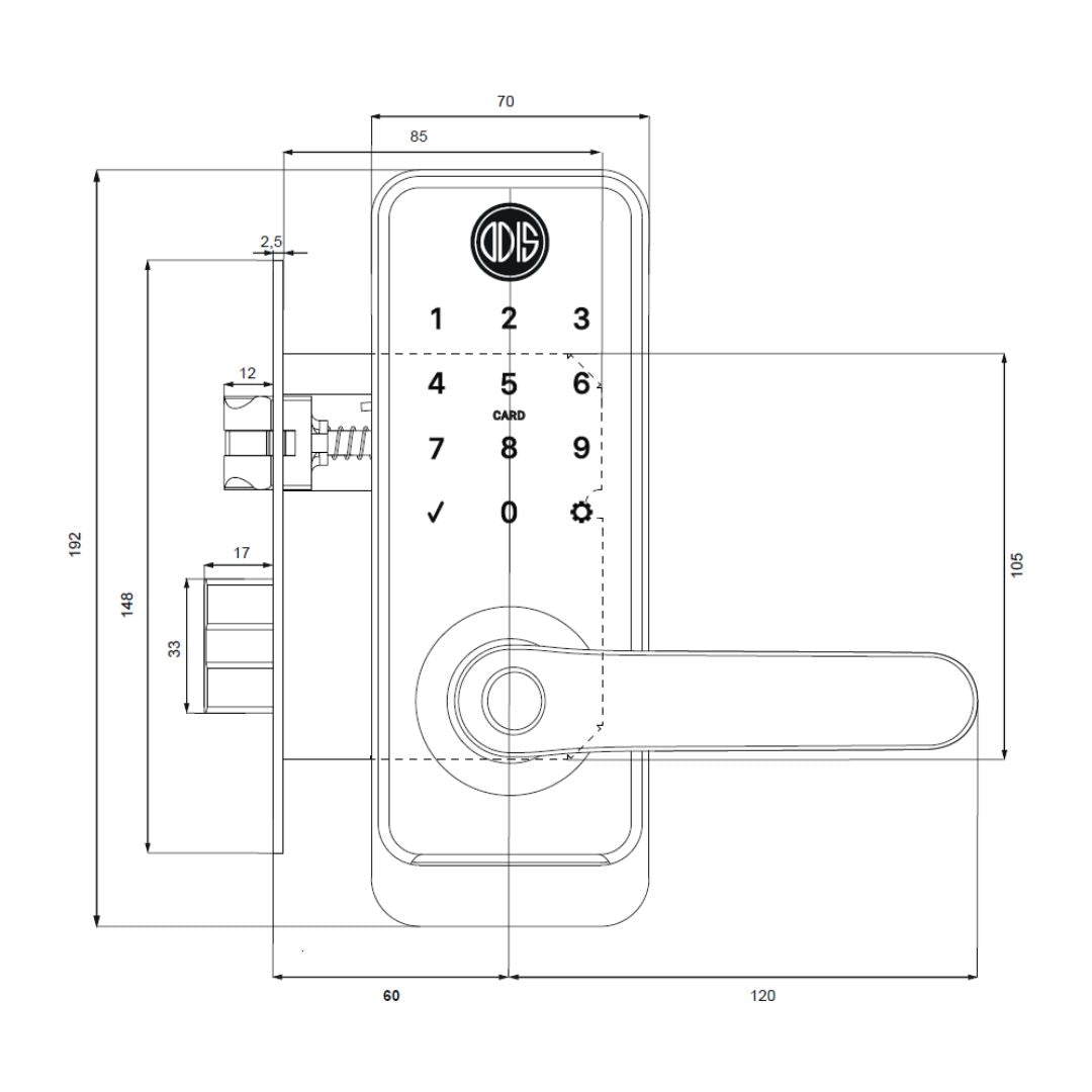 Pack Digitalízate ODIS SMART 8800: 2 Cerraduras + 1 Hub