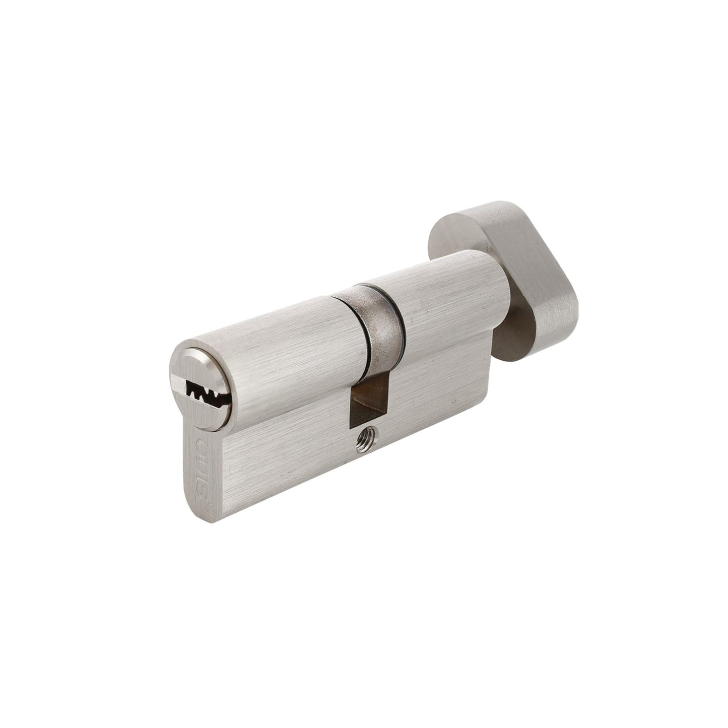 Cilindro Odis Llave-Seguro Punto 70mm (35-35) 6 Combinaciones Plata