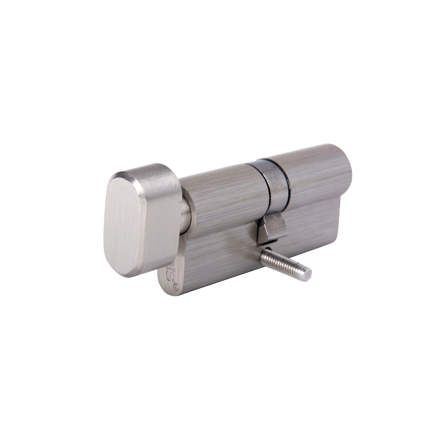 Cilindro Odis Llave-Seguro Punto 70mm (35-35) 6 Combinaciones Plata