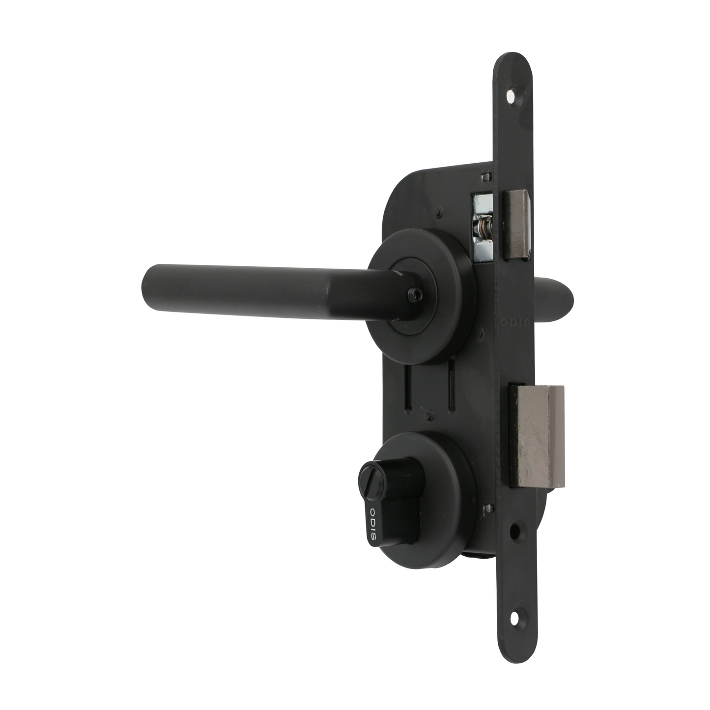 Cerradura Embutir Odis 102 Baño Manilla 2480 (45-50) - Negra