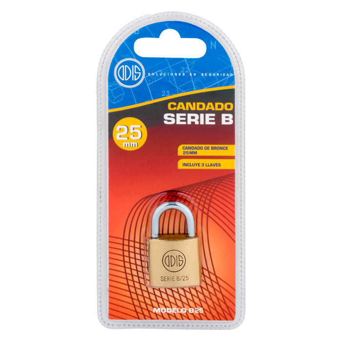 Candado Odis Serie B 25mm