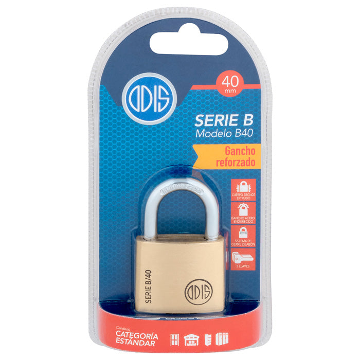 Candado Odis Serie B 40mm
