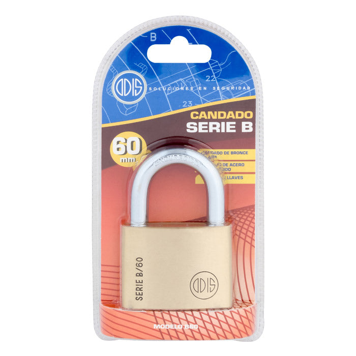 Candado Odis Serie B 60mm