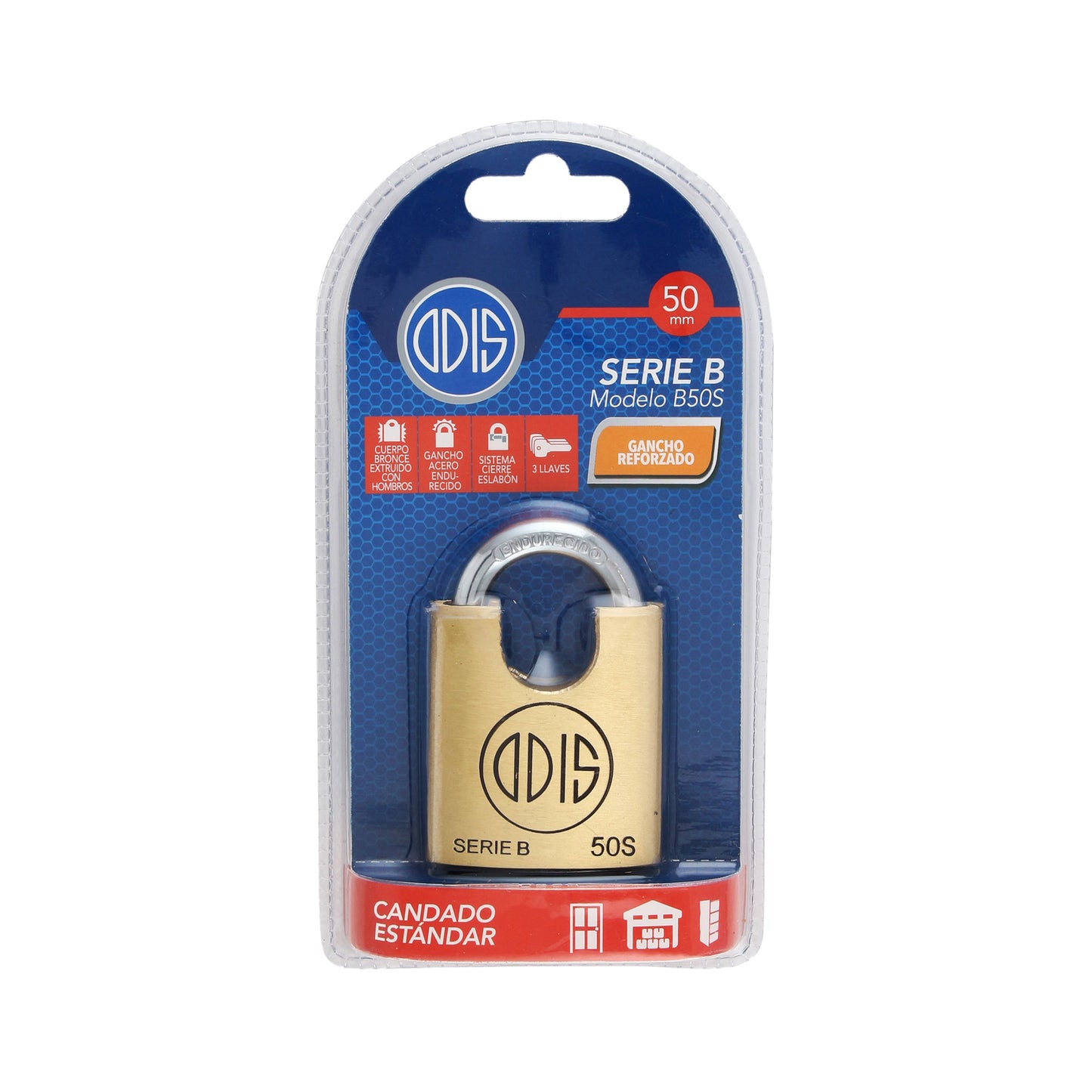 Candado Odis Serie B 50mm