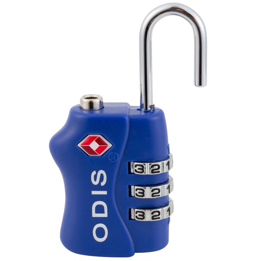 Candado Odis TSA Maleta Viaje 33mm con clave - Azul