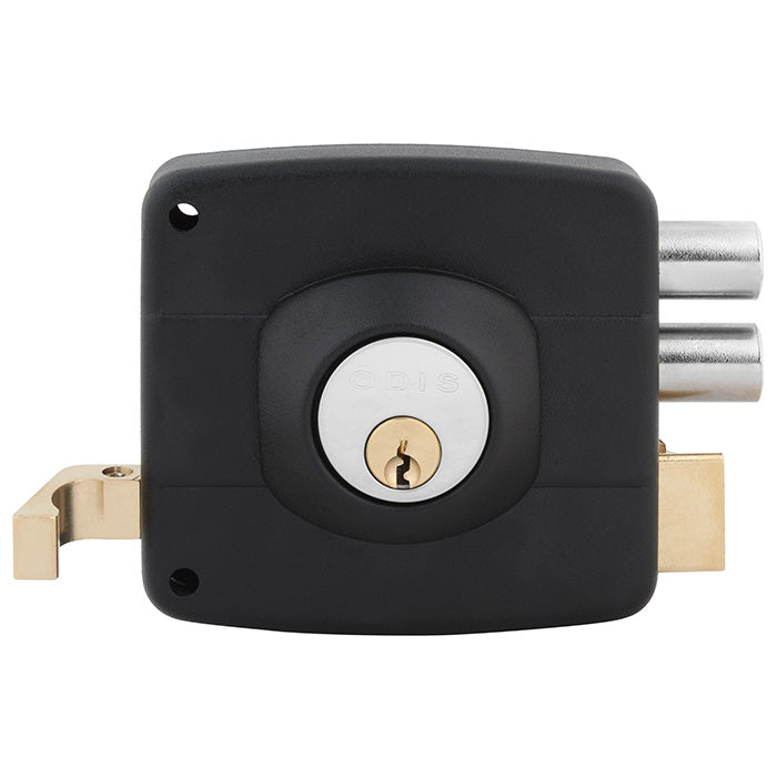 Cerradura Exterior Sobreponer Odis 321 Para Puertas de Madera