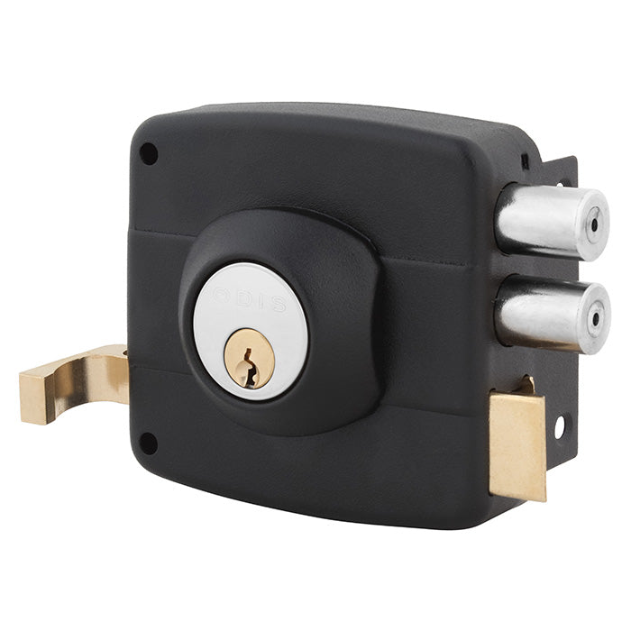 Cerradura Exterior Sobreponer Odis 321 Para Puertas de Madera
