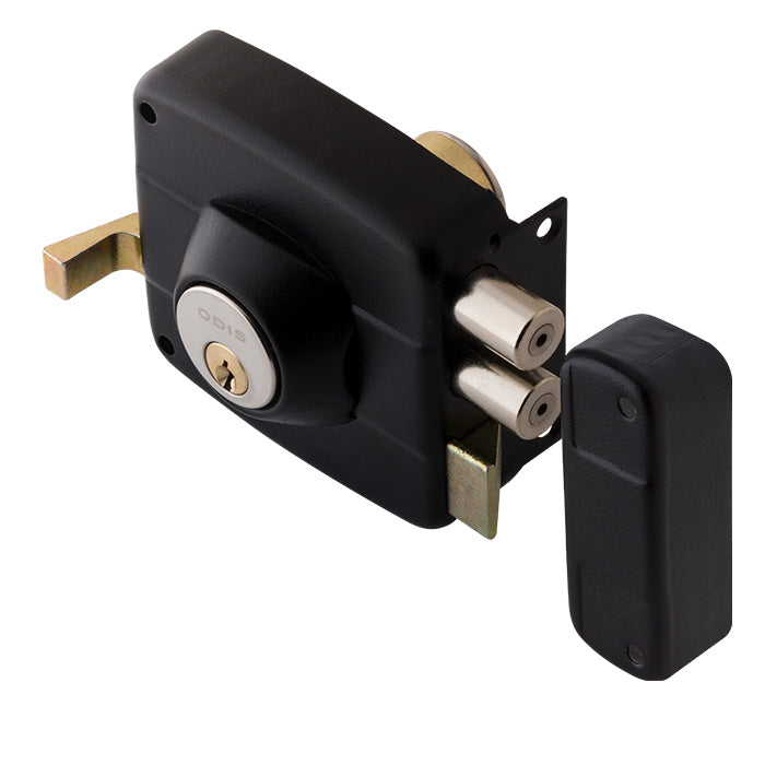 Cerradura Exterior Sobreponer Odis 322 Puertas de Madera y Metálicas