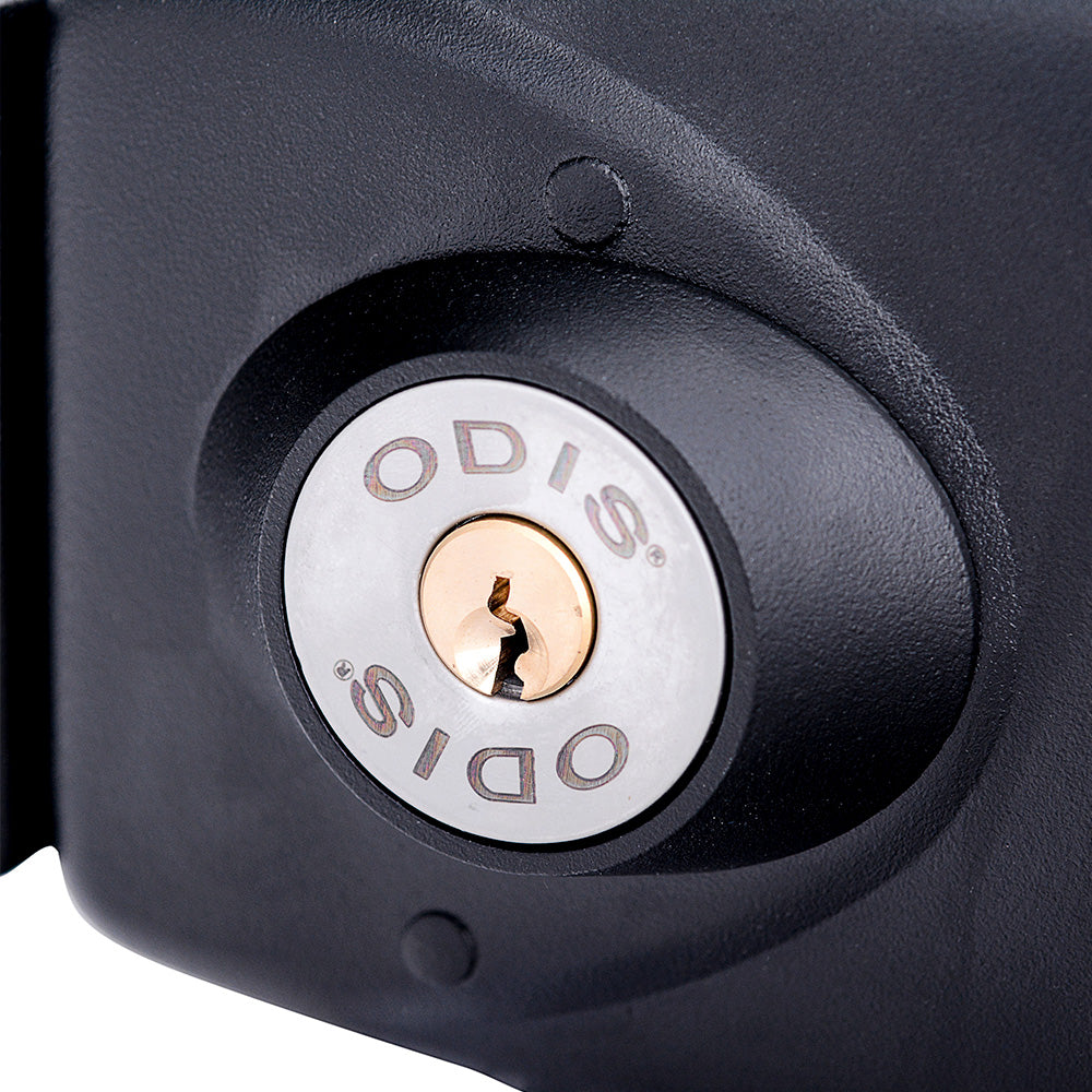 Cerradura Exterior Sobreponer Odis 773 con Caja Metálica para reja o puerta metálica