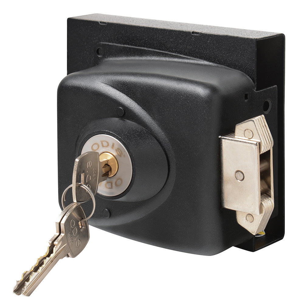 Cerradura Exterior Sobreponer Odis 793 con Caja Metálica Puerta Corredera