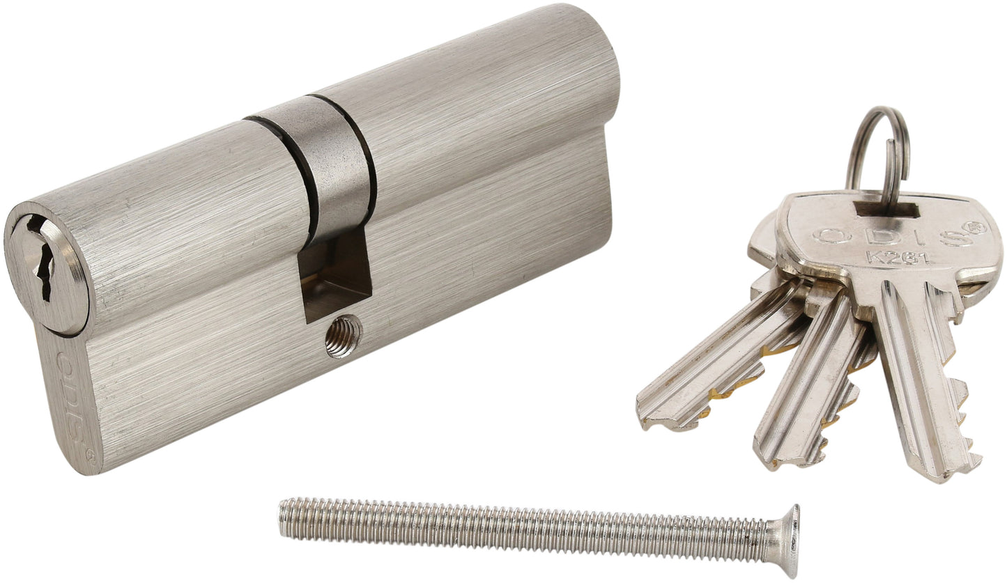 Cilindro Odis Llave-Llave Estándar 100mm (50-50) Plata.