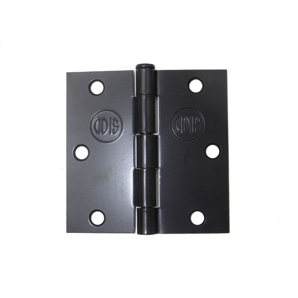 Pack 3 Bisagra Acero Odis 3,5”×3,5”×2,0mm - Negro