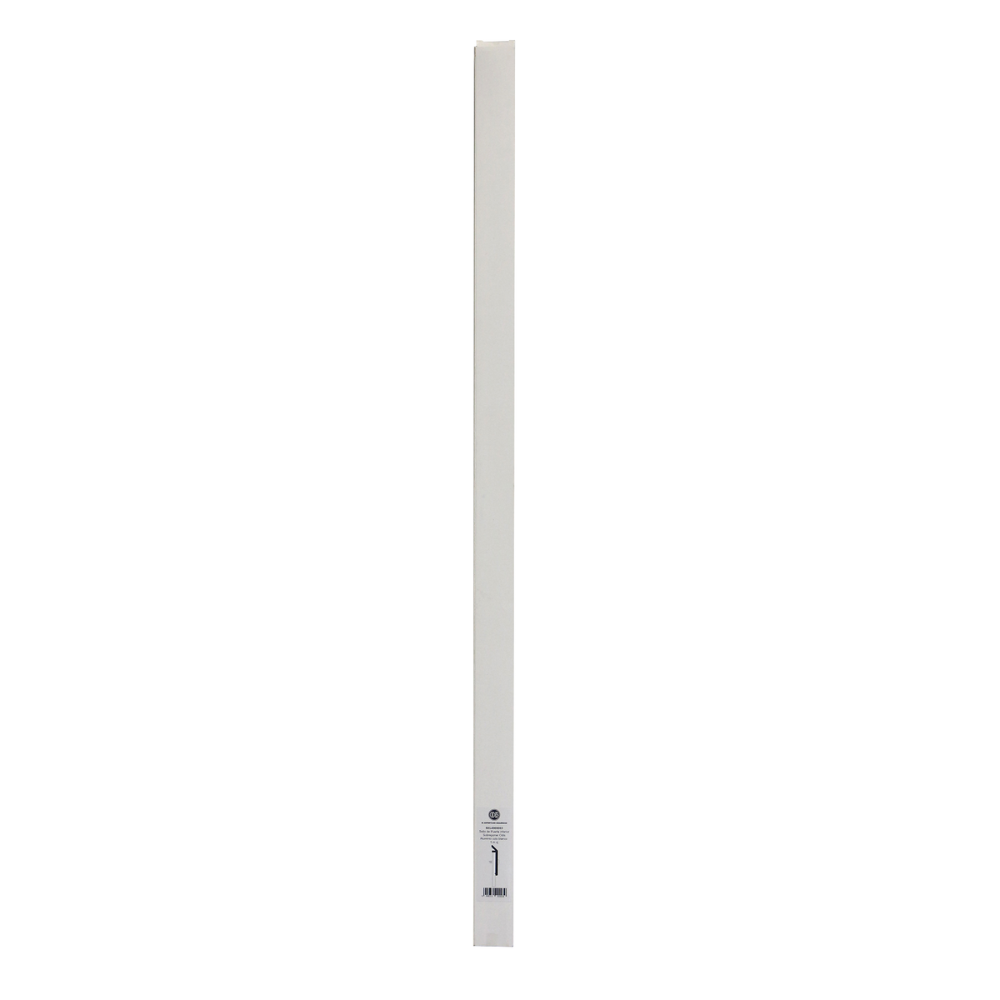 Sello Barra Puerta Inferior Sobreponer Odis aluminio blanco 1m