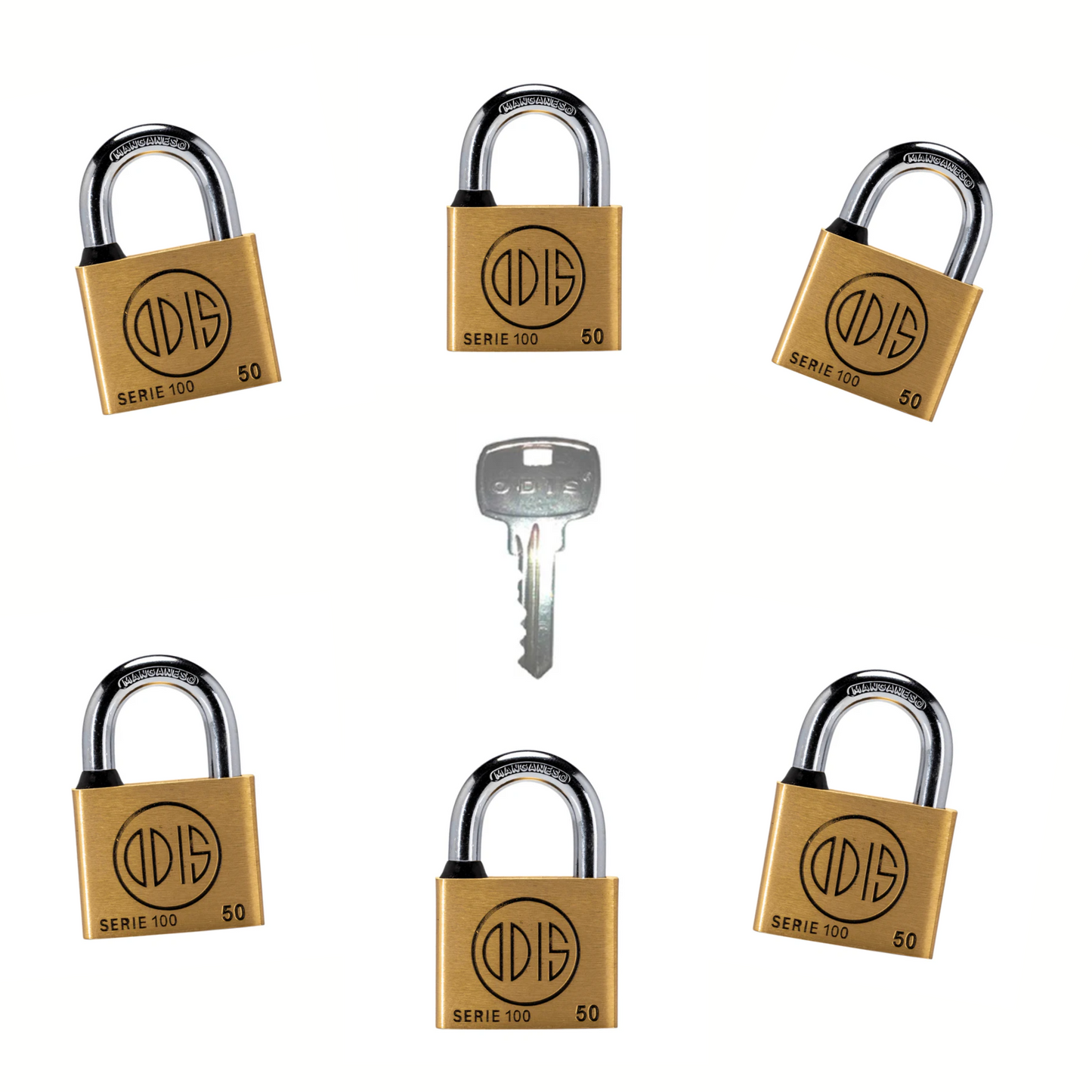 Pack de 6 Candado Amaestrado 150 - Entrega Inmediata 