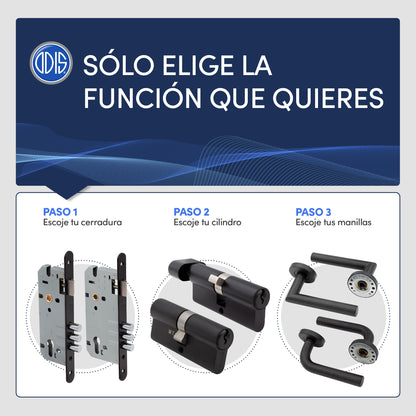 Manillas Odis 9380 Multifunción Arma tu Set - Negro