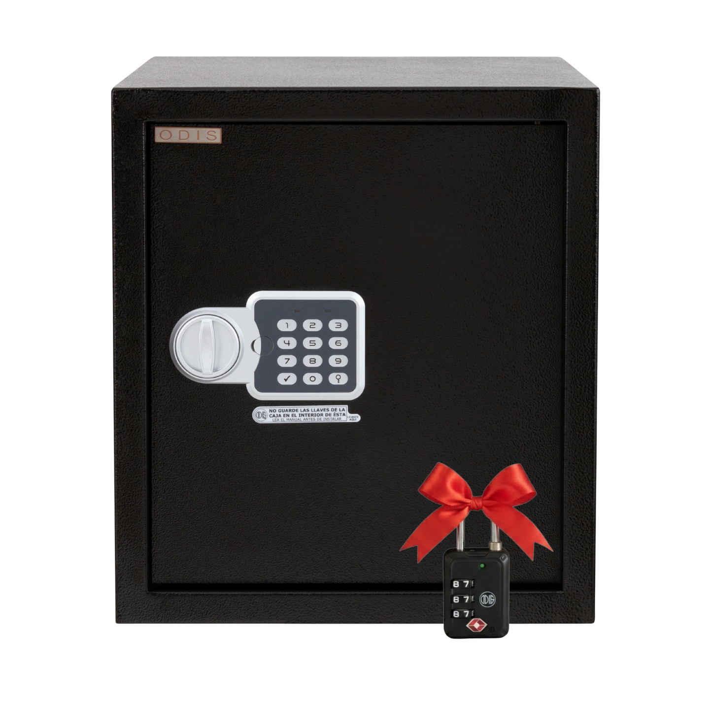 Caja Fuerte de Seguridad Digital Odis 40 Lts + Candado Tsa Negro De Regalo