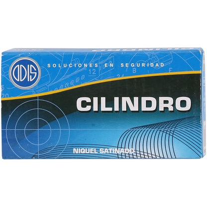 Cilindro Odis Llave-Llave Estándar 80mm (35-45) Leva Centrada Plata.