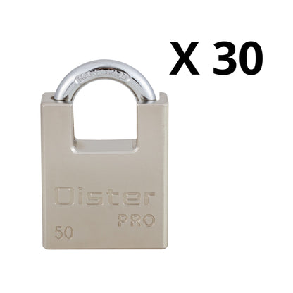 Pack 30 Candados Oister PRO con Hombros 50mm
