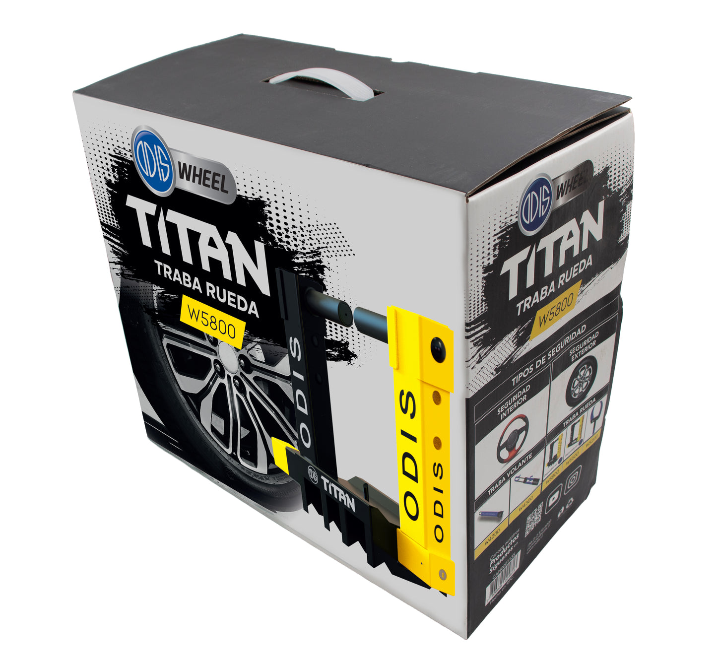 Traba Rueda Odis Titan W5800 Amarillo - Negro