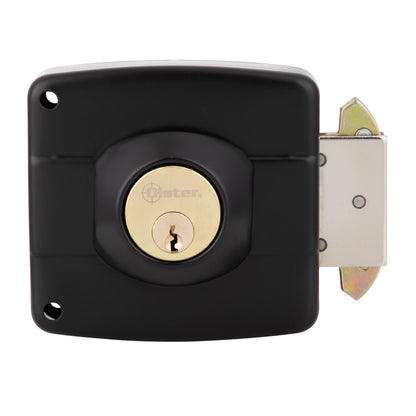 Cerradura Exterior Sobreponer Oister 112 con Caja Metálica para portones y correderas