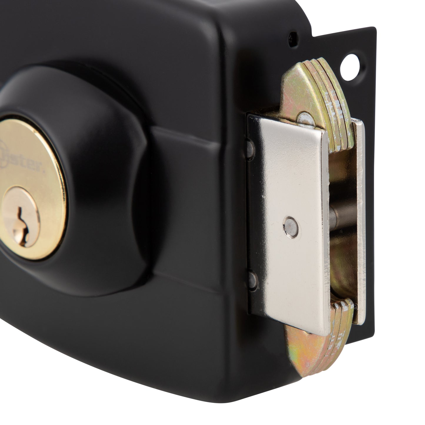 Cerradura Exterior Sobreponer Oister 112 con Caja Metálica para portones y correderas
