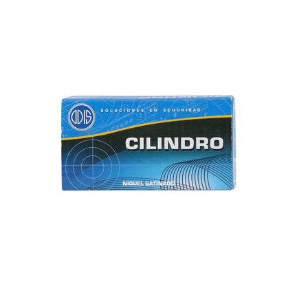 Cilindro Odis Llave-Llave Estándar 80mm (35-45) Leva Centrada Plata.