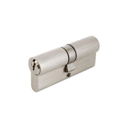 Cilindro Odis Llave-Llave Estándar 70mm Plata Satinado 6 Combinaciones