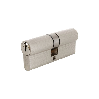 Cilindro Odis Llave-Llave Estándar 70mm Plata Satinado 6 Combinaciones