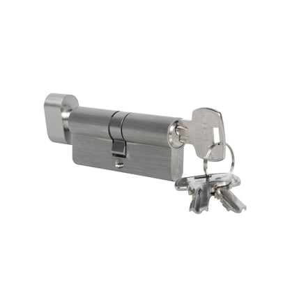 Cilindro Odis Llave-Seguro 70mm - Niquél Satinado