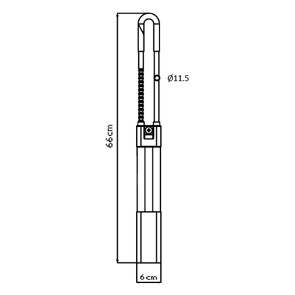 Traba volante vehículo Odis W4300