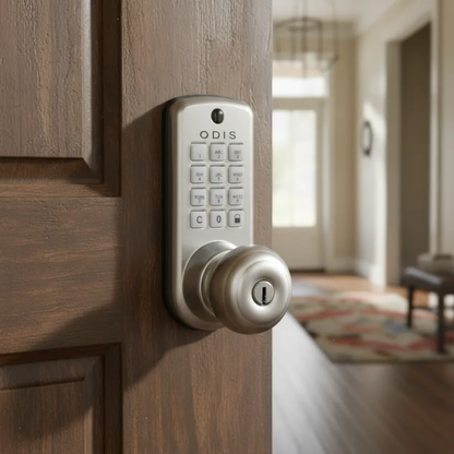 Cerradura Digital Odis con Pomo 6500 - Plata