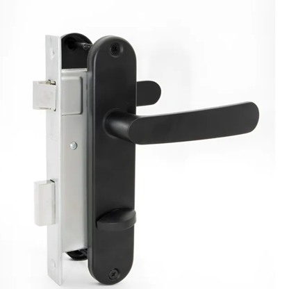 Cerradura Embutir Odis Simona 7040 Baño - Negro