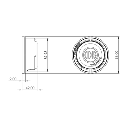 Candado Cerradura para camionetas Odis VanLock Compacto 273