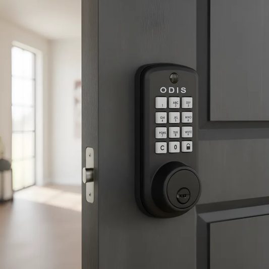 Cerrojo Digital Odis 6400 color negro