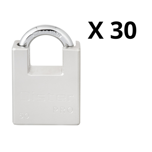 Pack 30 Candados  Oister Pro con Hombros 50mm