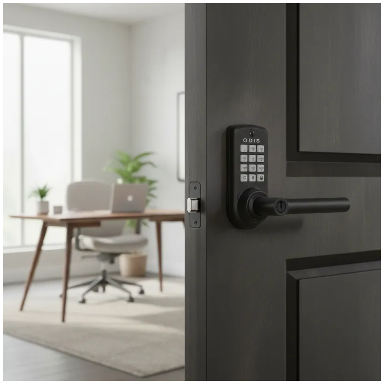 Cerradura Digital Odis con Manilla 6600 - Negro