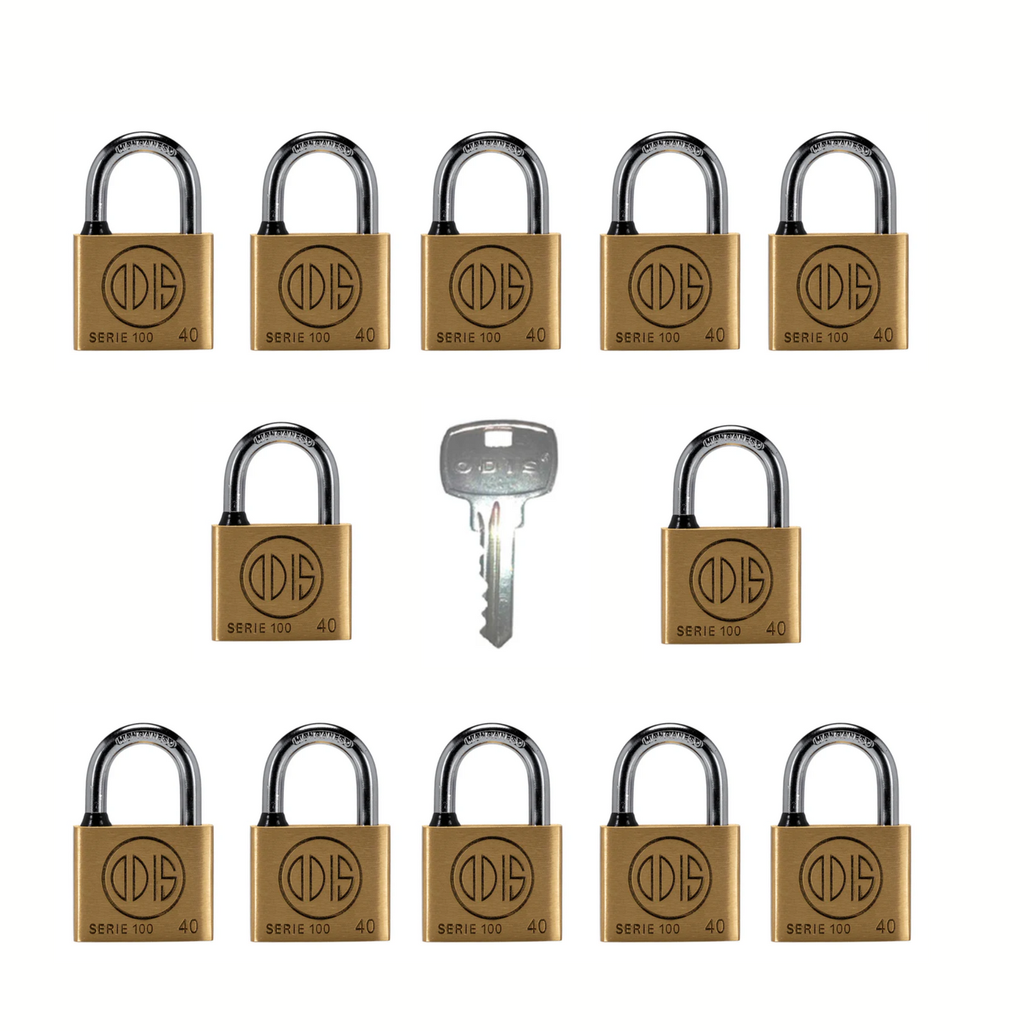 Pack de 12 Candado Amaestrado 140 - Entrega Inmediata 