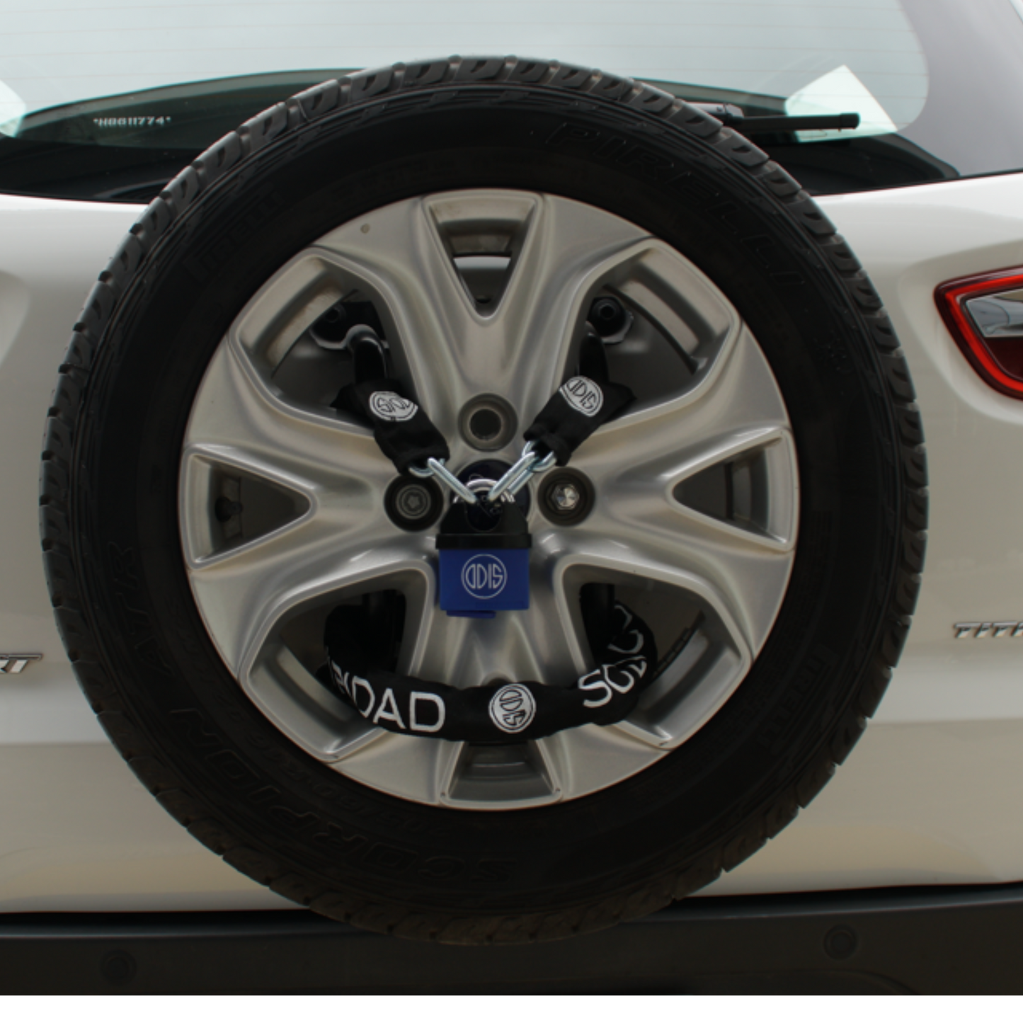 Kit Rueda Repuesto Off Road Odis: Candado 60mm + Cadena 10mm x 140cm