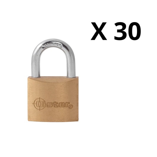 Pack 30 Candados Oister Max 20mm